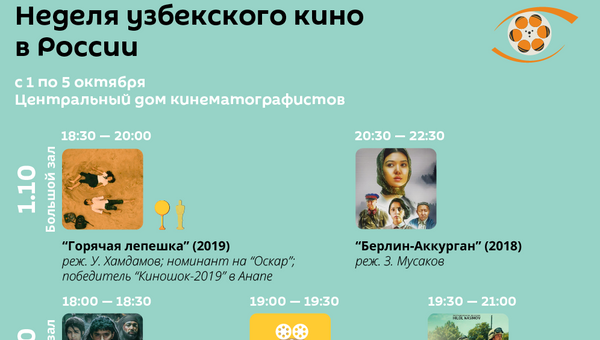 Дни узбекского кино в Москве - Sputnik Узбекистан