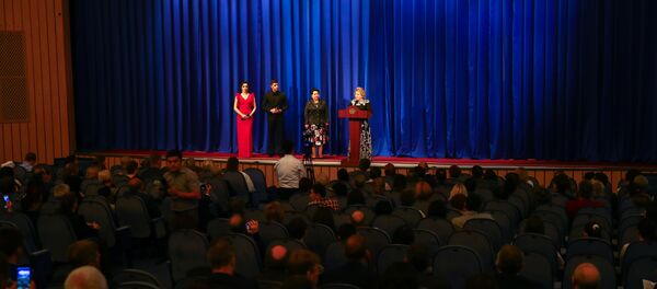 Выступление председателя СФ РФ Валентины Матвиенко в Государственном русском драматическом театре - Sputnik Узбекистан