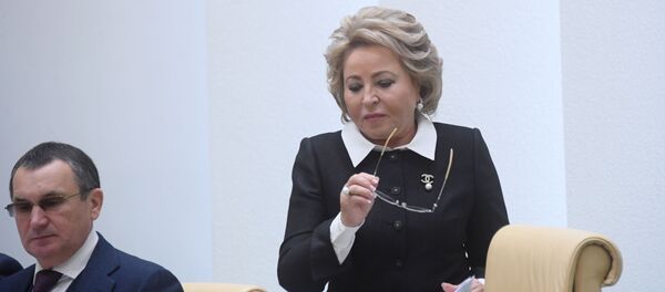 Заседание Совета Федерации РФ Заседание Совета Федерации РФ - Sputnik Ўзбекистон