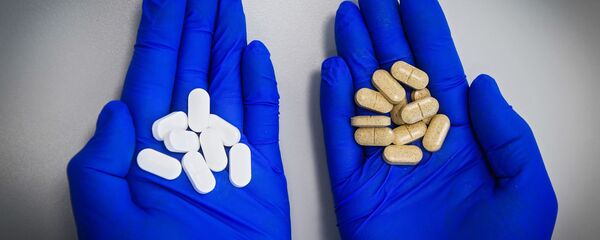 Производство лекарств на фармацевтическом предприятии Оболенское - Sputnik Узбекистан