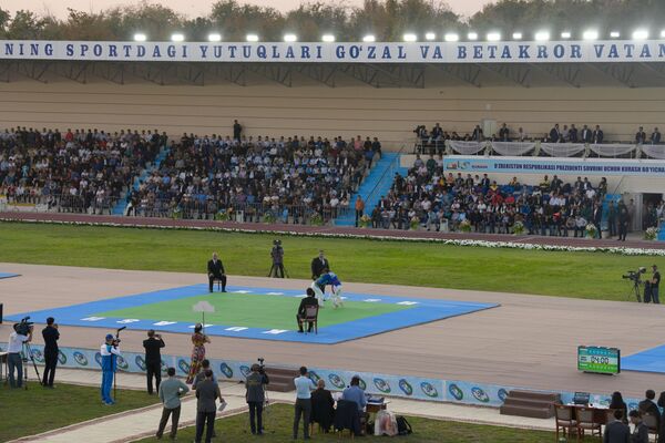 Международный турнир на кубок Президента Республики Узбекистан по курашу в Термезе - Sputnik Узбекистан