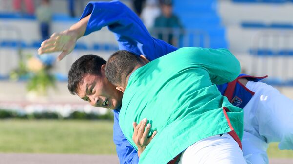 Mejdunarodniy turnir na kubok Prezidenta Respubliki Uzbekistan po kurashu v Termeze - Sputnik O‘zbekiston