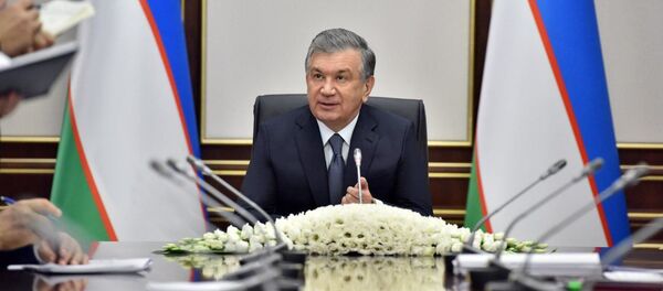 Президент Узбекистана Шавкат Мирзиёев Президент Узбекистана Шавкат Мирзиёев - Sputnik Узбекистан