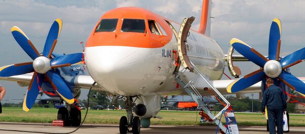 Ил-114 йўловчи самолёти Ил-114 йўловчи самолёти - Sputnik Ўзбекистон