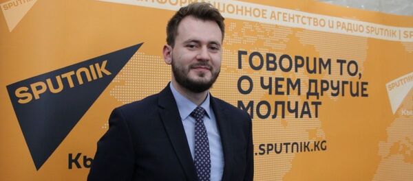 Организатор Школы молодого лидера Евразийской экономической комиссии Илья Кузьмичев Организатор Школы молодого лидера Евразийской экономической комиссии Илья Кузьмичев - Sputnik Узбекистан