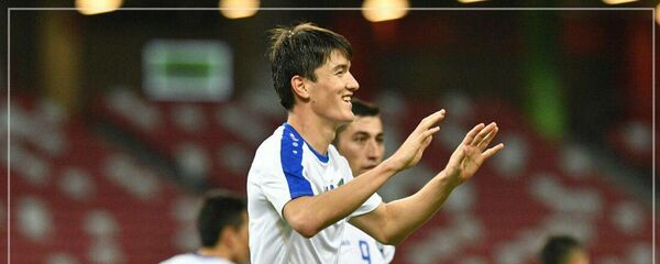 Матч между сборными Узбекистана и Сингапура по футболу - Sputnik Узбекистан