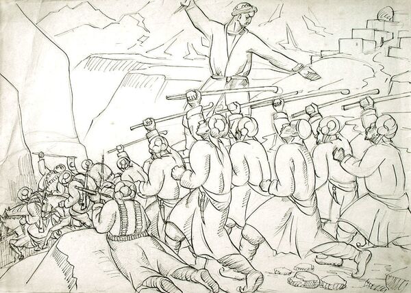 В России впервые откроется выставка узбекского художника Николая Карахана В России впервые откроется выставка узбекского художника Николая Карахана - Sputnik Узбекистан