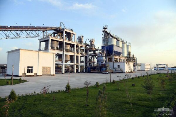 Шавкат Мирзиёев посетил цементный завод в Сурхандарье Шавкат Мирзиёев посетил цементный завод в Сурхандарье - Sputnik Узбекистан