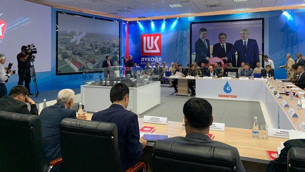 На Кандымском газоперерабатывающем комплексе в Бухарской области состоялось подписание акта Государственной приёмочной комиссии - Sputnik Ўзбекистон