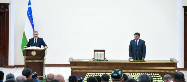 Шавкат Мирзиёев в Термезе Шавкат Мирзиёев в Термезе - Sputnik Узбекистан