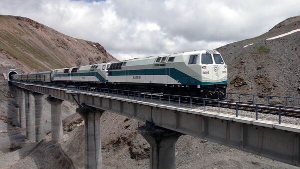 Цинхай-Тибетская железная дорога - Sputnik Узбекистан
