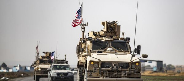 Колонна вооруженных сил США - Sputnik Узбекистан