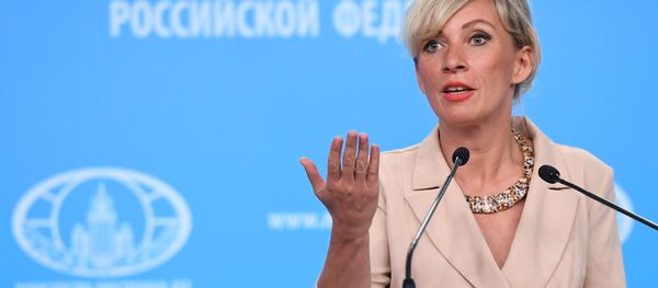 Официальный представитель МИД России Мария Захарова Официальный представитель МИД России Мария Захарова - Sputnik Ўзбекистон