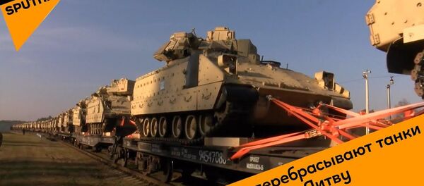 США перебрасывают танки в Литву - Sputnik Ўзбекистон