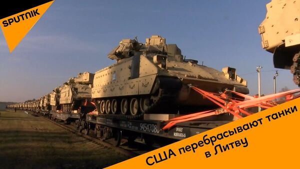 США перебрасывают танки в Литву - Sputnik Ўзбекистон