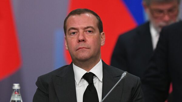 Премьер-министр РФ Д. Медведев принял участие в заседаниях Совета глав правительств СНГ и Евразийского межправительственного совета - Sputnik Ўзбекистон