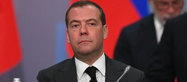 Премьер-министр РФ Д. Медведев принял участие в заседаниях Совета глав правительств СНГ и Евразийского межправительственного совета Премьер-министр РФ Д. Медведев принял участие в заседаниях Совета глав правительств СНГ и Евразийского межправительственного совета - Sputnik Ўзбекистон