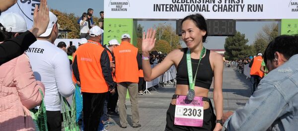 Самаркандский полумарафон-2019 Самаркандский полумарафон-2019 - Sputnik Ўзбекистон