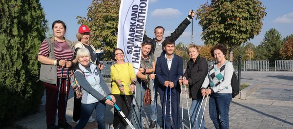 Самаркандский полумарафон-2019 - Sputnik Узбекистан