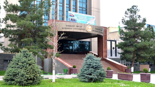 ТГЭУ (Нархоз) - главное здание  - Sputnik Узбекистан