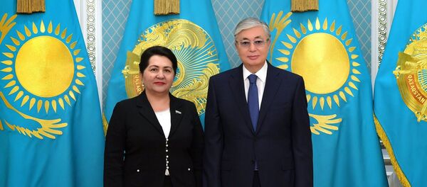 Tanzila Narbayeva vstretilas s prezidentom Respubliki Kazaxstan Kasim-Jomartom Tokayevim. - Sputnik O‘zbekiston