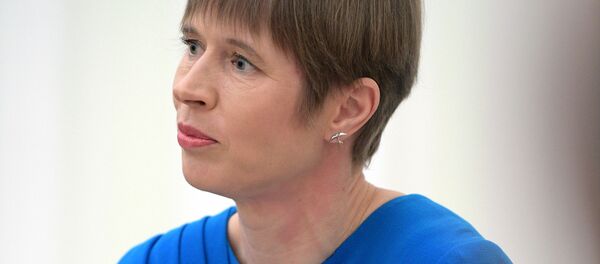 Президент Эстонии Керсти Кальюлайд Президент Эстонии Керсти Кальюлайд - Sputnik Узбекистан