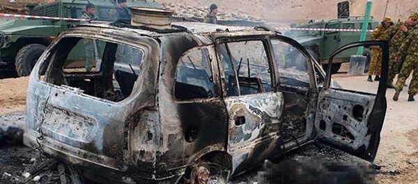 Кадры с места нападения на погранзаставу на таджикско-узбекской границе Кадры с места нападения на погранзаставу на таджикско-узбекской границе - Sputnik Ўзбекистон