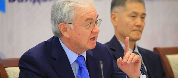 Eks-gensek ShOS Rashid Alimov na X Aziatskoy konferensii Valdayskogo kluba v Samarkande - Sputnik O‘zbekiston