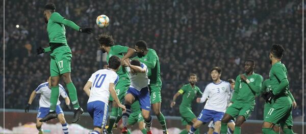 Матч отборочного этапа ЧМ-2022 Узбекистан—Саудовская Аравия Матч отборочного этапа ЧМ-2022 Узбекистан—Саудовская Аравия - Sputnik Узбекистан