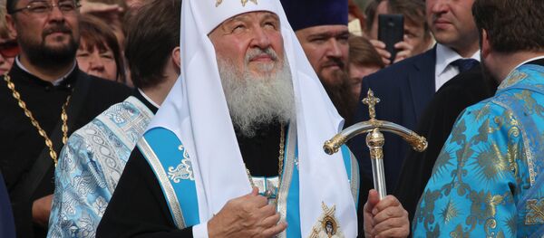 Патриарх Московский и всея Руси Кирилл Патриарх Московский и всея Руси Кирилл - Sputnik Узбекистан