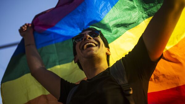 LGBT-parad v Madride - Sputnik Oʻzbekiston