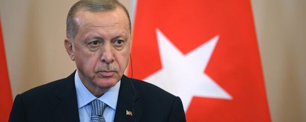 Президент Турции Реджеп Тайип Эрдоган - Sputnik Узбекистан