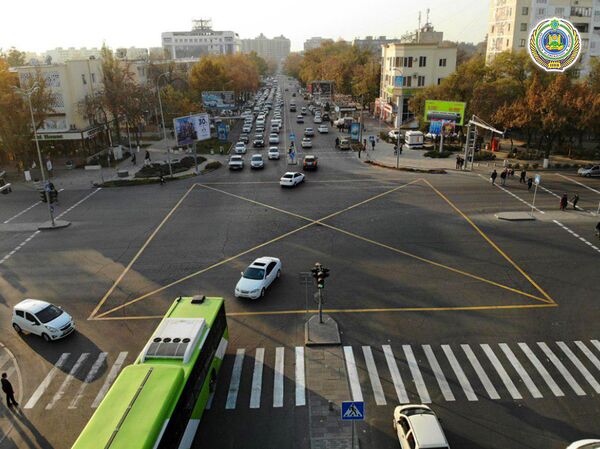 Тошкентда янги йўл чизмаси пайдо бўлди - Sputnik Ўзбекистон