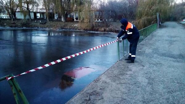 В затонувшей в Тольятти машине обнаружили документы на имя узбекистанца - Sputnik Узбекистан