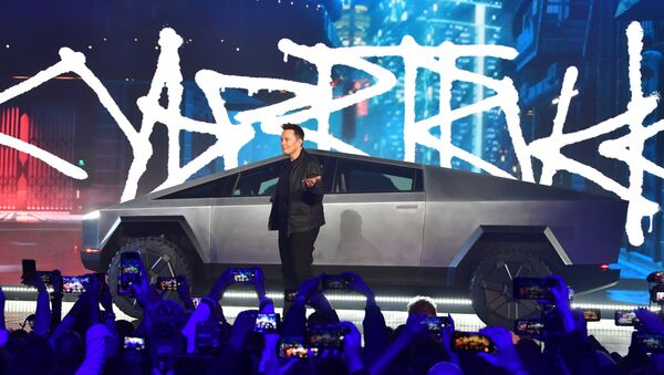Бегущий по лезвию: Tesla представила долгожданный пикап Cybertruck - Sputnik Узбекистан