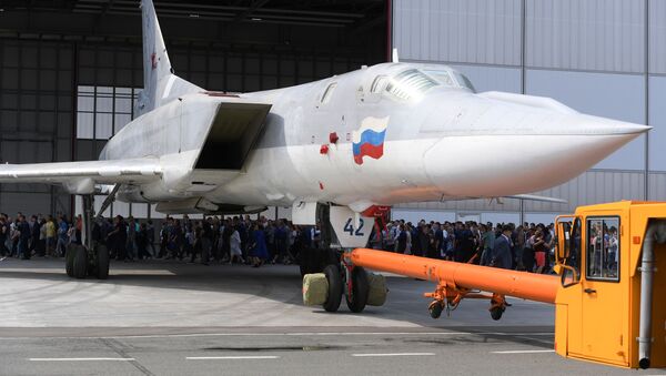 Бомбардировщик Ту-22М3М. Архивное фото - Sputnik Узбекистан