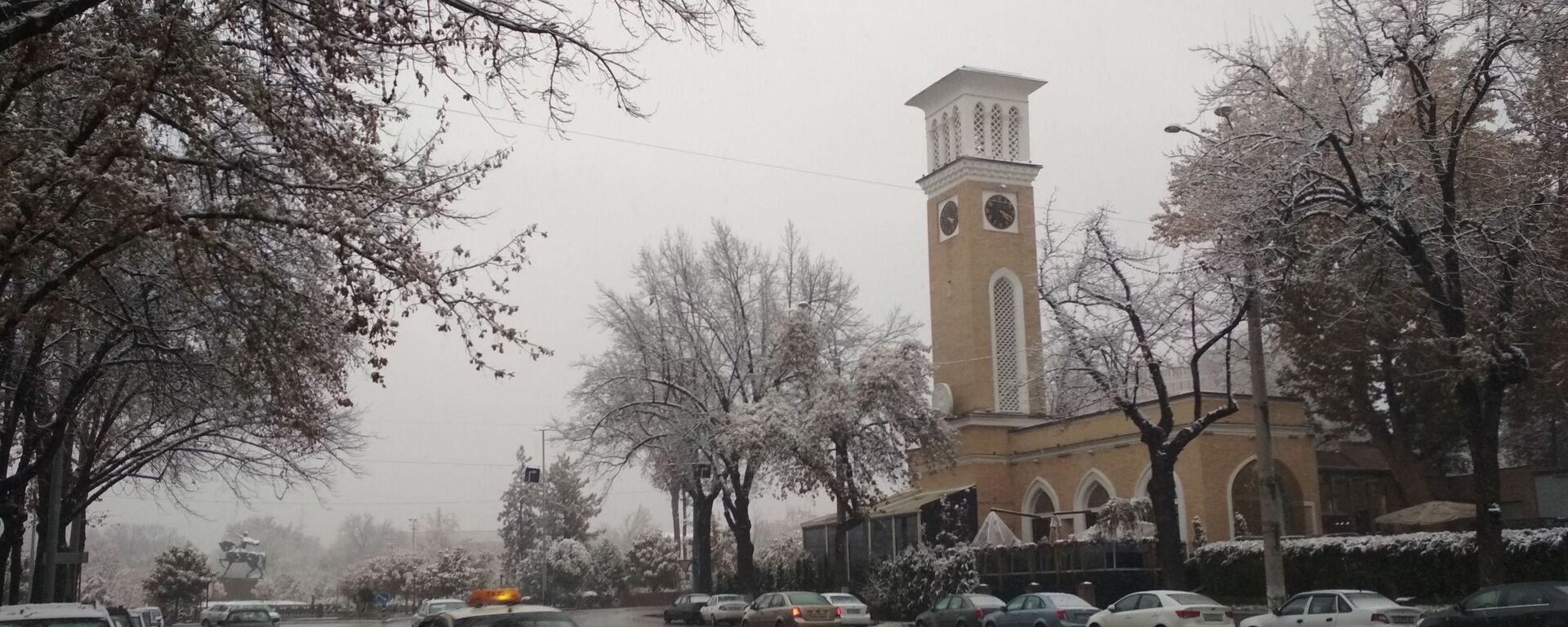 Снег в Ташкенте - Sputnik Узбекистан, 1920, 10.12.2020