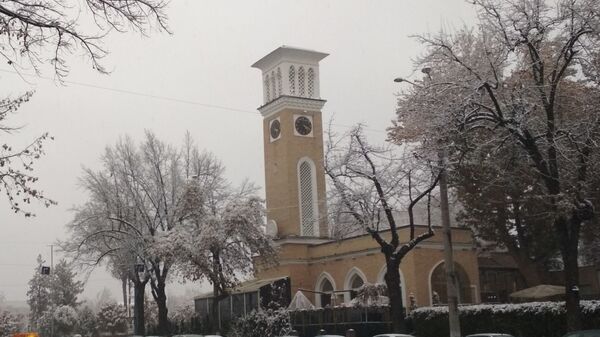 Sneg v Tashkente - Sputnik Oʻzbekiston