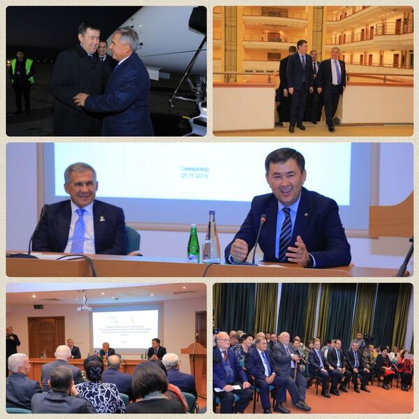 Глава Татарстана Рустам Минниханов прибыл в Узбекистан - Sputnik Узбекистан