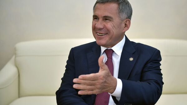 Президент Татарстана Рустам Минниханов - Sputnik Узбекистан