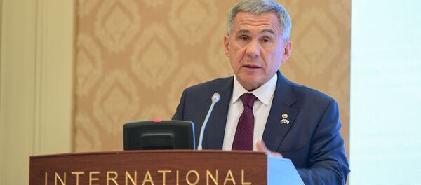 Президент республики Татарстан Рустам Минниханов  - Sputnik Узбекистан