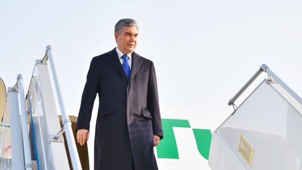 Prezident Turkmenistana Gurbangulы Berdыmuxamedov pribыl v Tashkent - Sputnik Oʻzbekiston