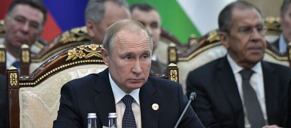 Рабочий визит президента РФ В. Путина в Киргизию - Sputnik Узбекистан
