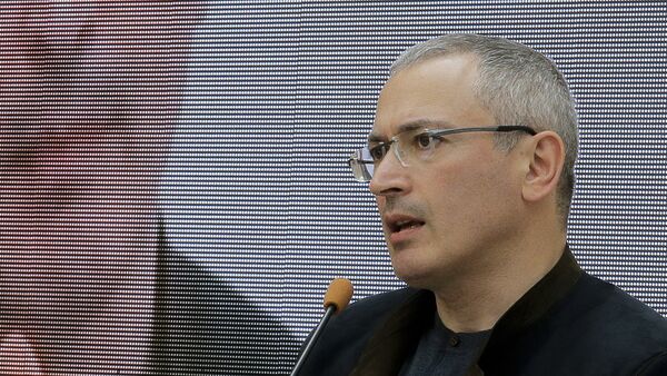 Бывший глава нефтяной компании ЮКОС Михаил Ходорковский - Sputnik Узбекистан