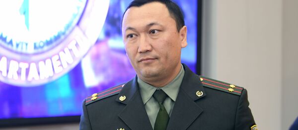 Кахрамон Камолов , подполковник, начальник управления главного управления кадров МО - Sputnik Ўзбекистон