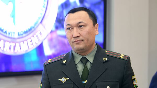 Кахрамон Камолов , подполковник, начальник управления главного управления кадров МО - Sputnik Ўзбекистон