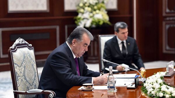 Prezident Respubliki Tadjikistan Emomali Raxmon - Sputnik O‘zbekiston