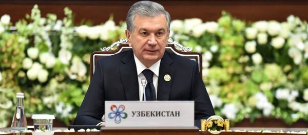 Президент Республики Узбекистан Шавкат Мирзиёев Президент Республики Узбекистан Шавкат Мирзиёев - Sputnik Узбекистан