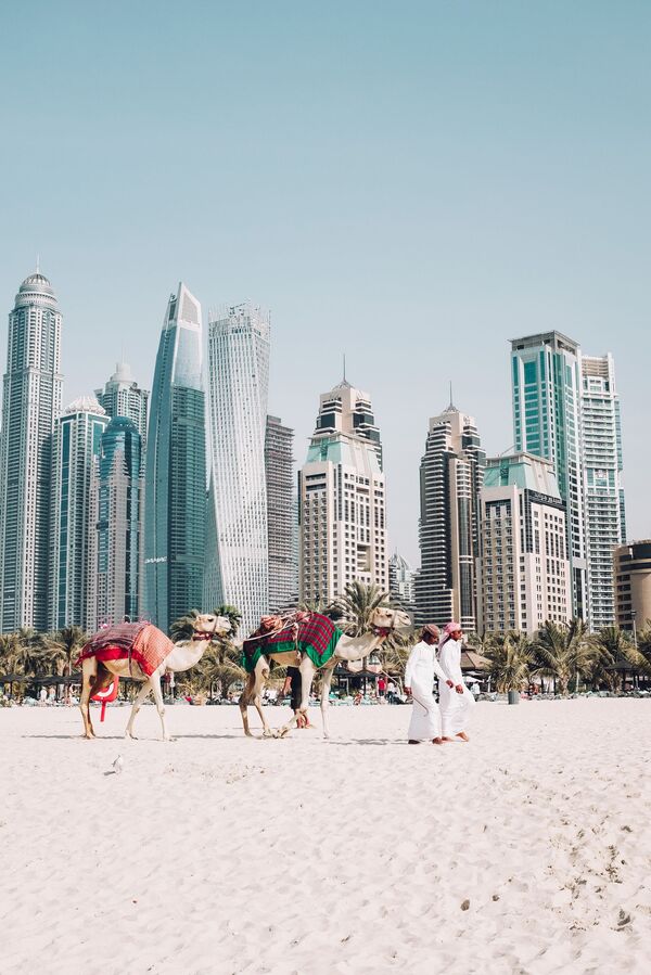 A view on Dubai, the United Arab Emirates - Sputnik Ўзбекистон