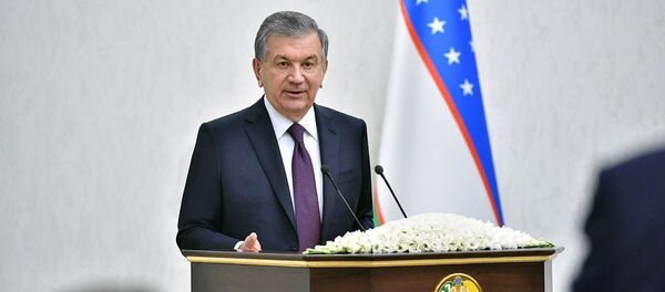 Президент Узбекистана Шавкат Мирзиёев Президент Узбекистана Шавкат Мирзиёев - Sputnik Ўзбекистон